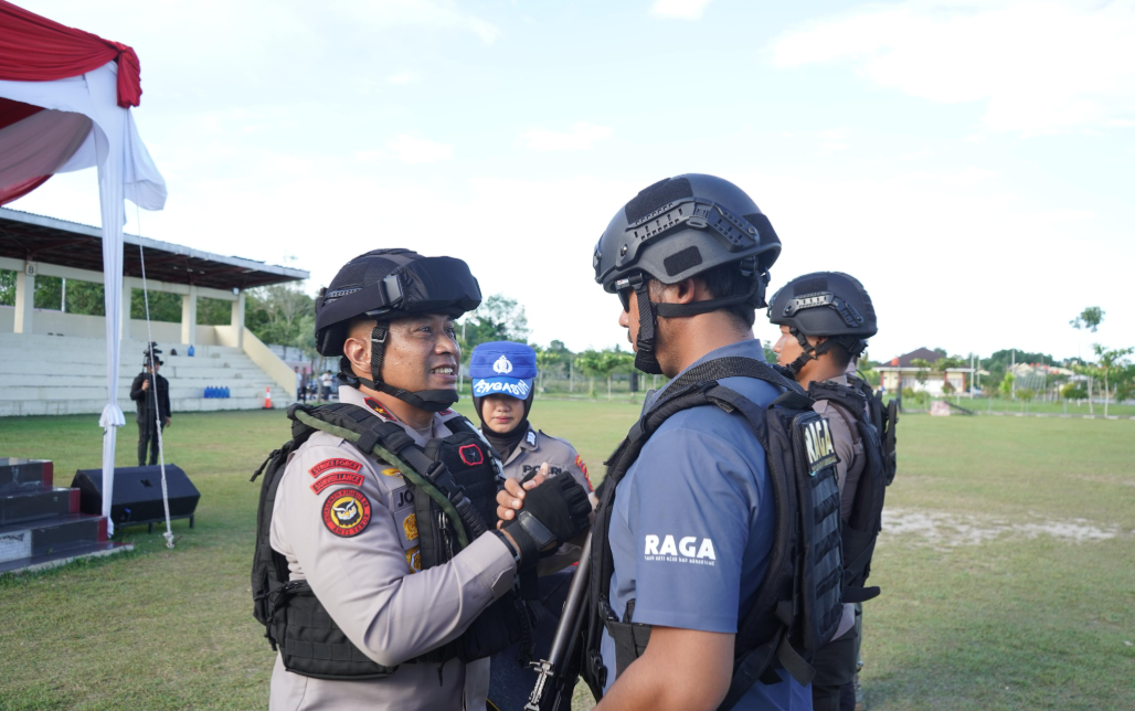 Wakapolda Riau Tutup Pelatihan Tim RAGA, Tegaskan Komitmen Berantas Premanisme dan Anarkisme